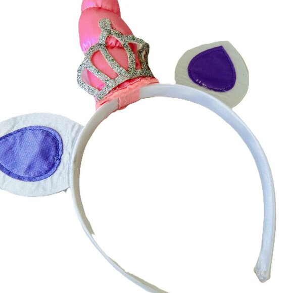 Girls Pink Gltter Colorful Unicorn Headband Fashion Party wear Hair accessory - Picture 2 of 5